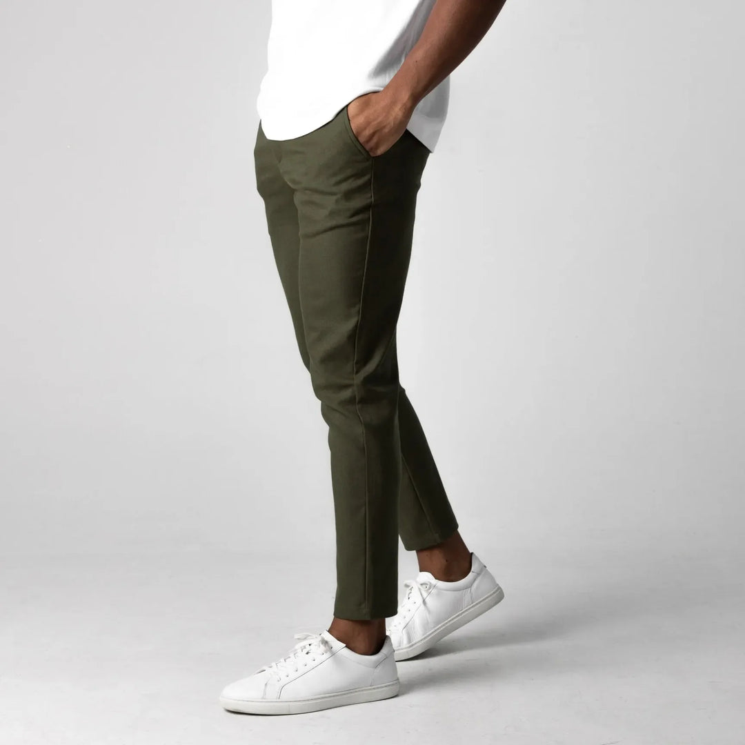 Montfort | Pantalon chino en coton stretch