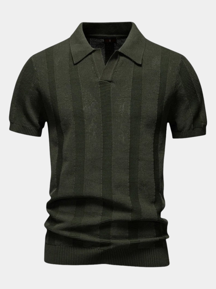 PIERRE | POLO EN MAILLE ÉLEVÉE