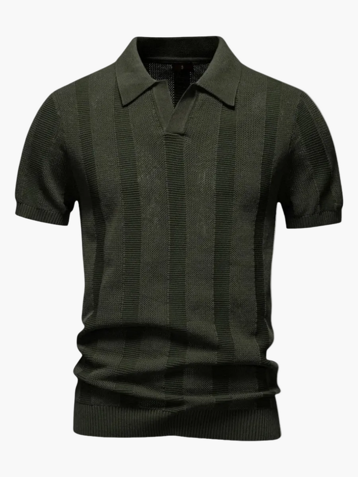 PIERRE | POLO EN MAILLE ÉLEVÉE