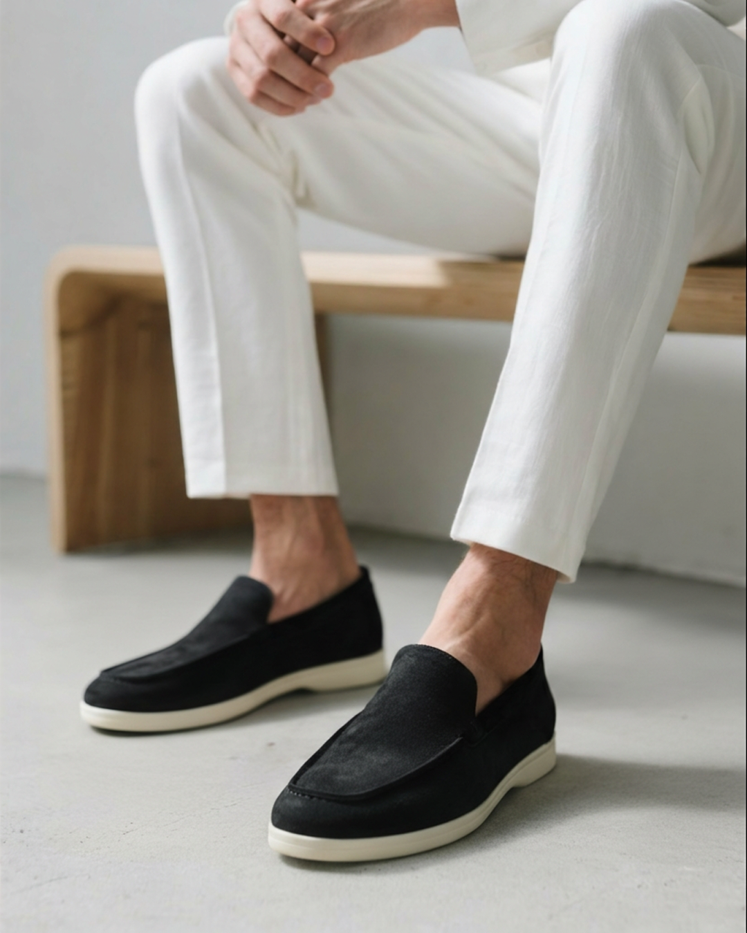 Mocassins Suédé Santorini