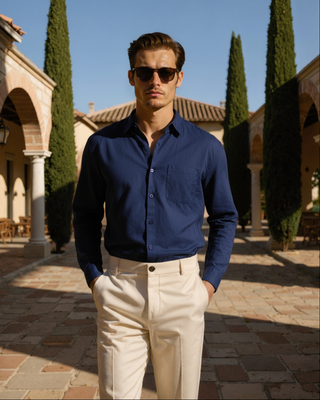 Cape Town | Chemise en Lin (Manches Courtes)