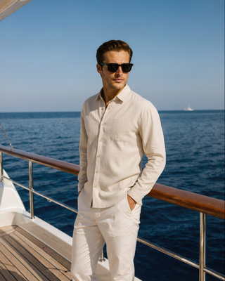Cape Town | Chemise en Lin (Manches Courtes)