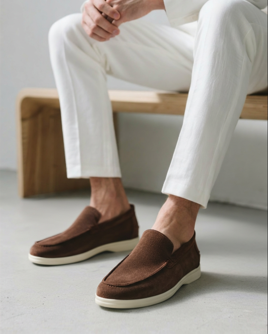 Mocassins Suédé Santorini