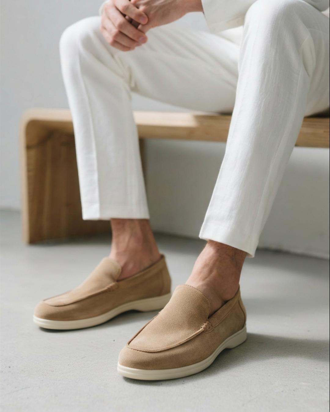Mocassins Suédé Santorini