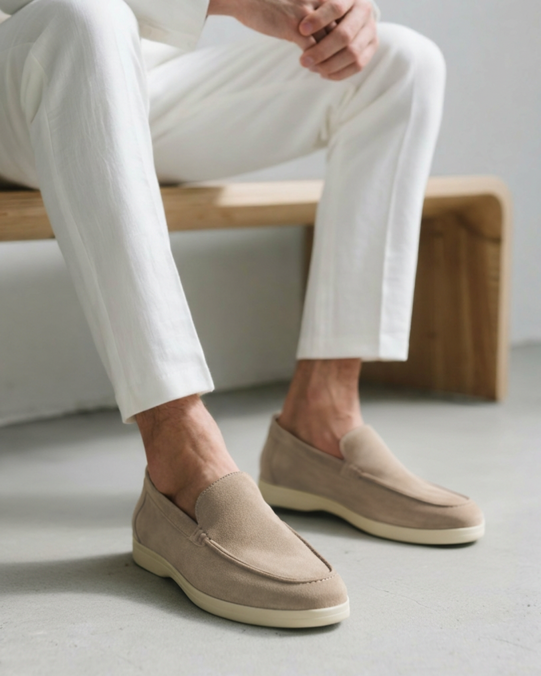 Mocassins Suédé Santorini