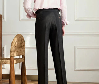 Perrin &amp; Fils  | Pantalon fluide taille haute élégant