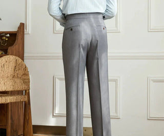 Perrin &amp; Fils  | Pantalon fluide taille haute élégant