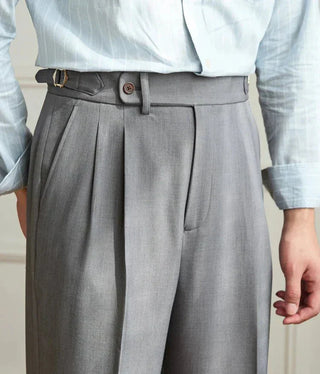 Perrin &amp; Fils  | Pantalon fluide taille haute élégant