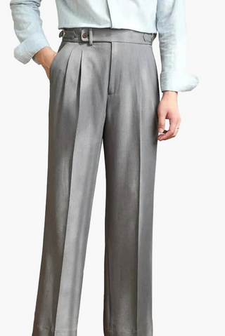 Perrin &amp; Fils  | Pantalon fluide taille haute élégant