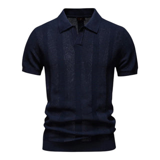 PIERRE | POLO EN MAILLE ÉLEVÉE