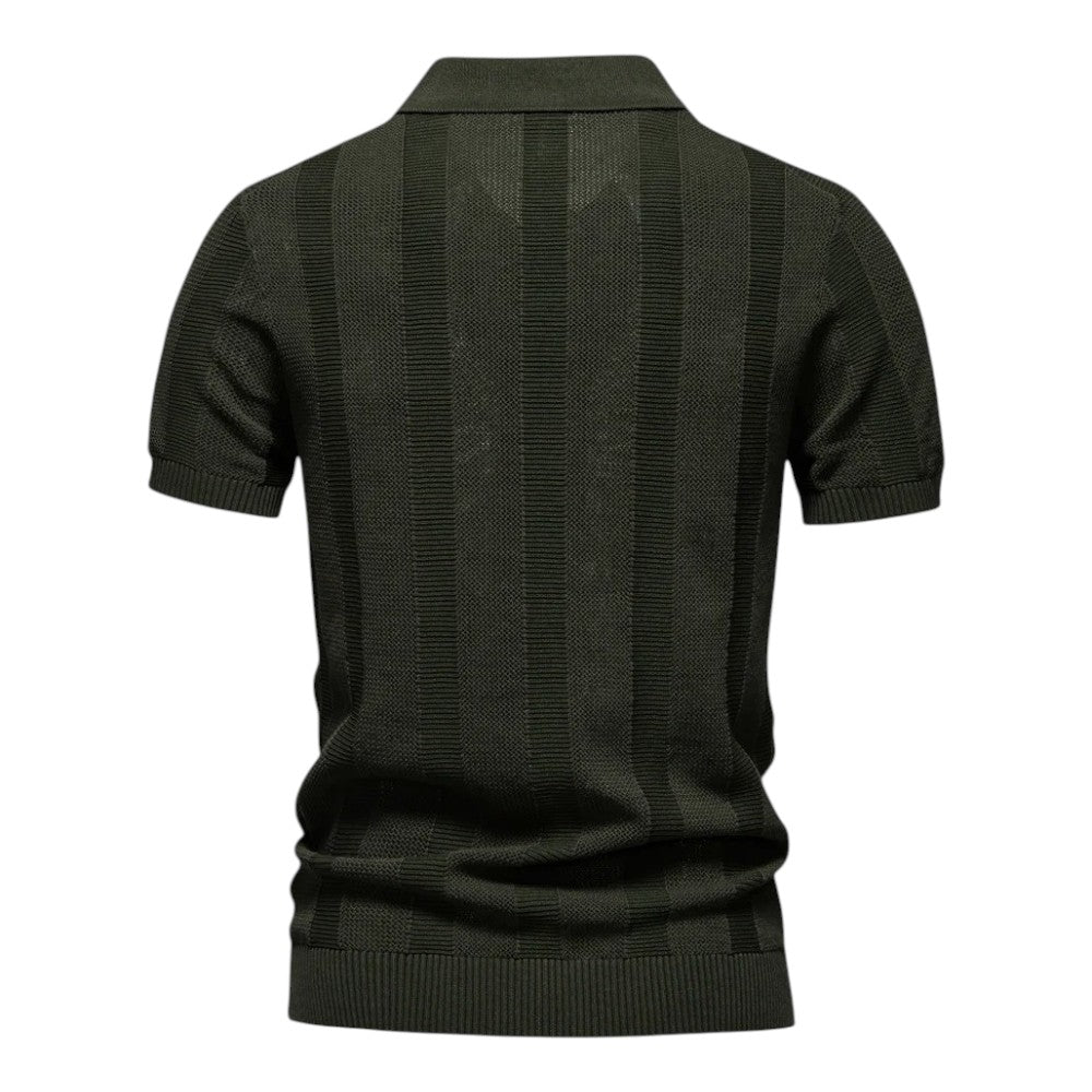 PIERRE | POLO EN MAILLE ÉLEVÉE