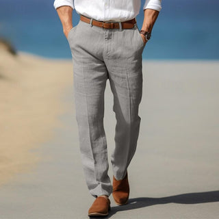 Perrin &amp; Fils | PANTALON HOMME LUXE EN LIN PREMIUM